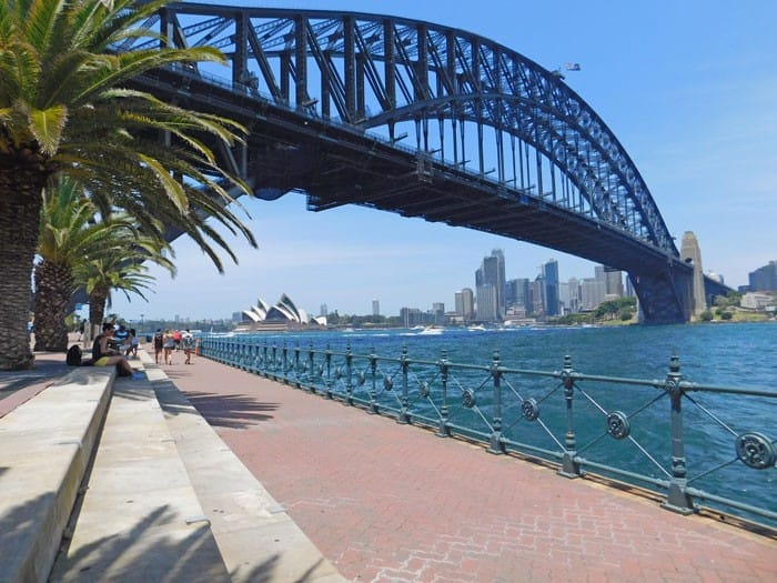 Vivir trabajar estudiar sydney
